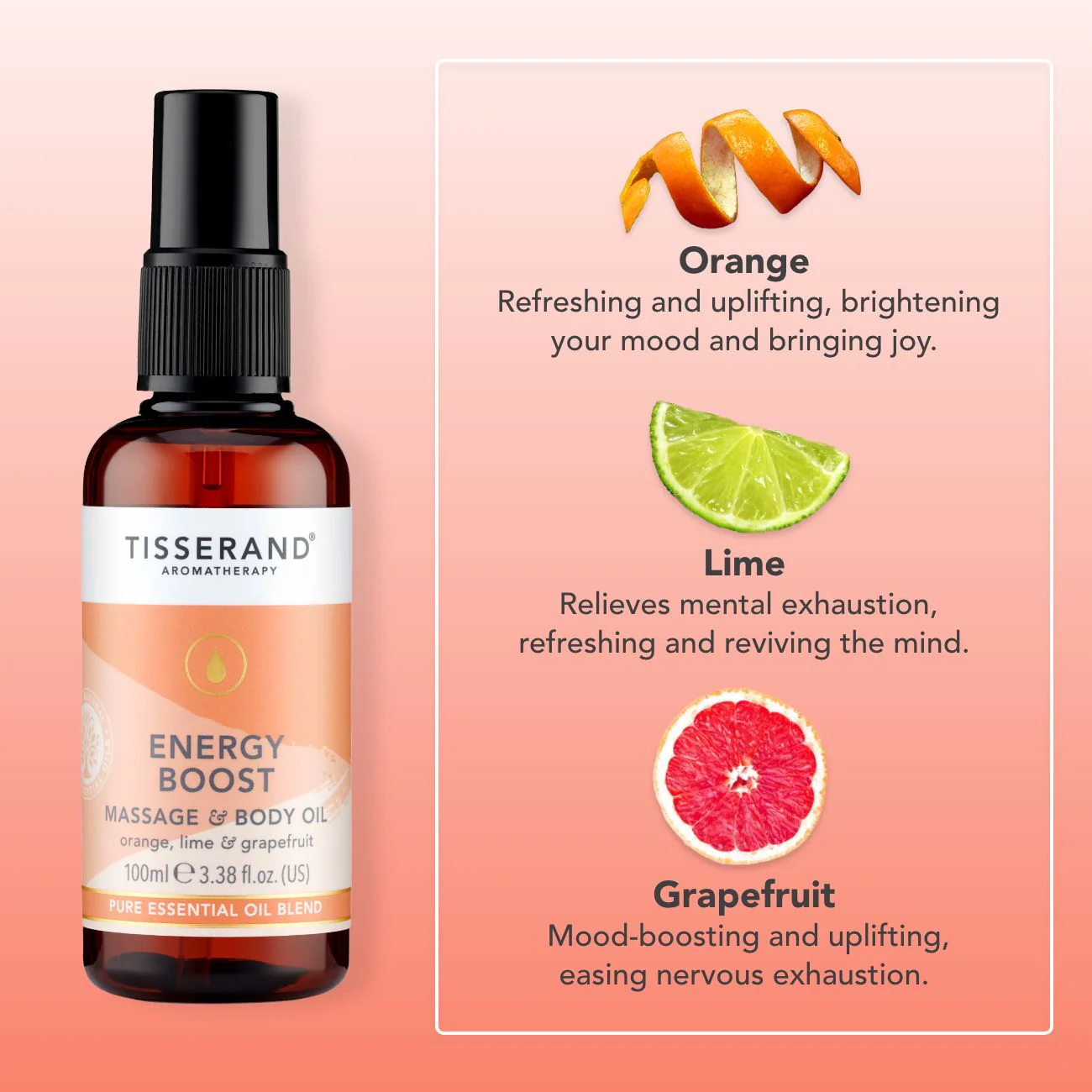 Energy Boost Massage & Body Oil - Image 3