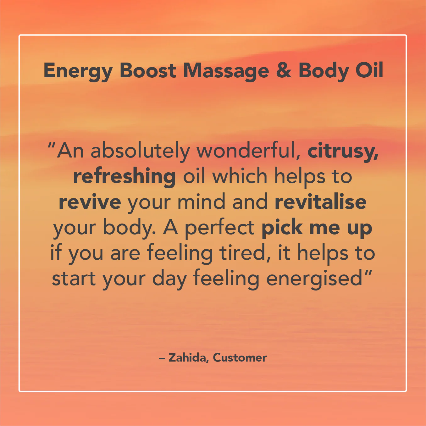 Energy Boost Massage & Body Oil - Image 4