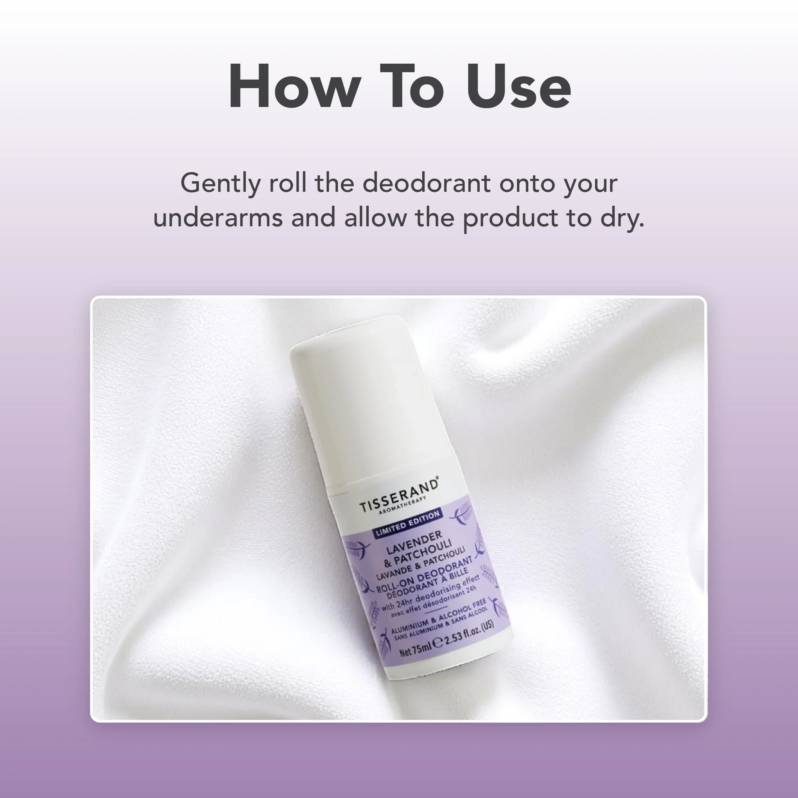 Lavender & Patchouli Roll-On Deodorant - Image 5