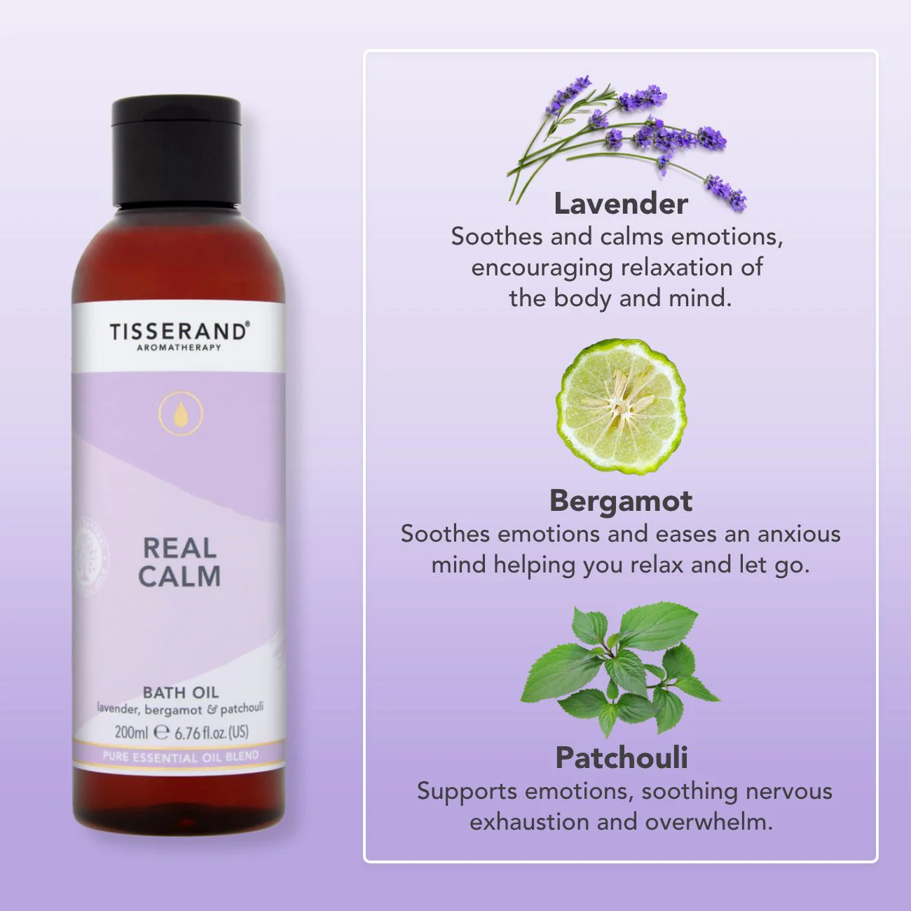 Real Calm Bath Oil - Image 3