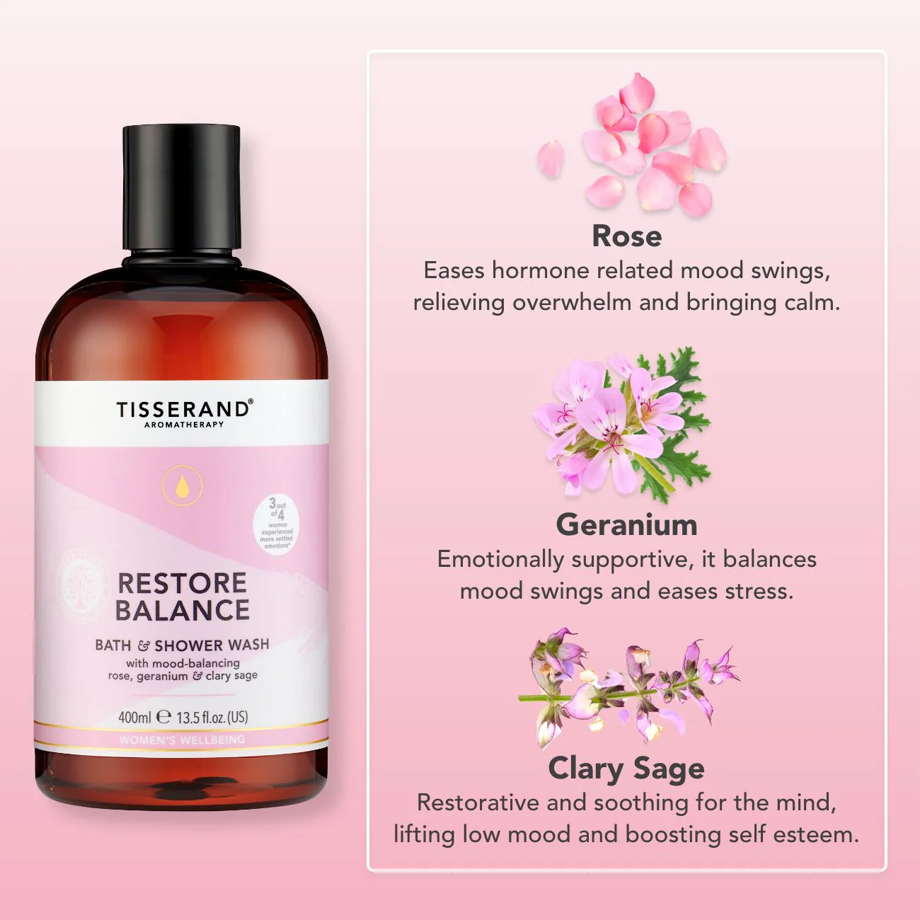 Restore Balance Bath & Shower Wash - Image 3