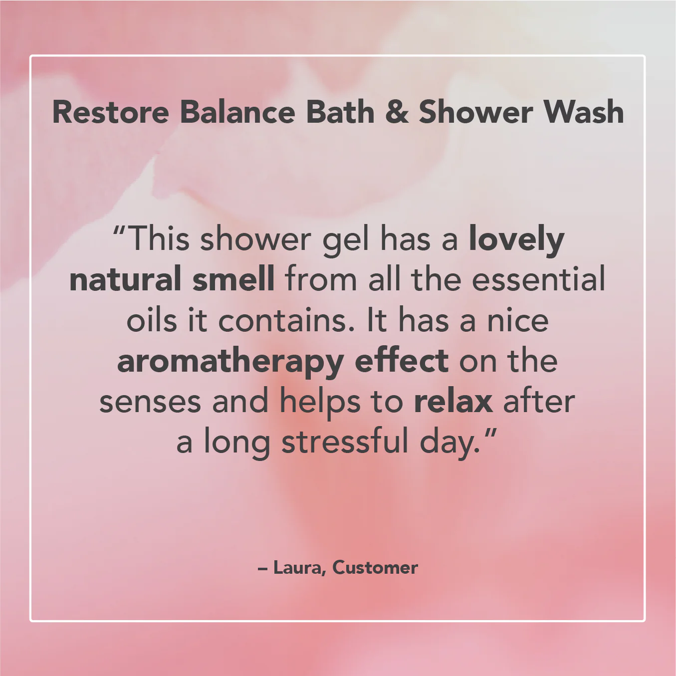 Restore Balance Bath & Shower Wash - Image 4