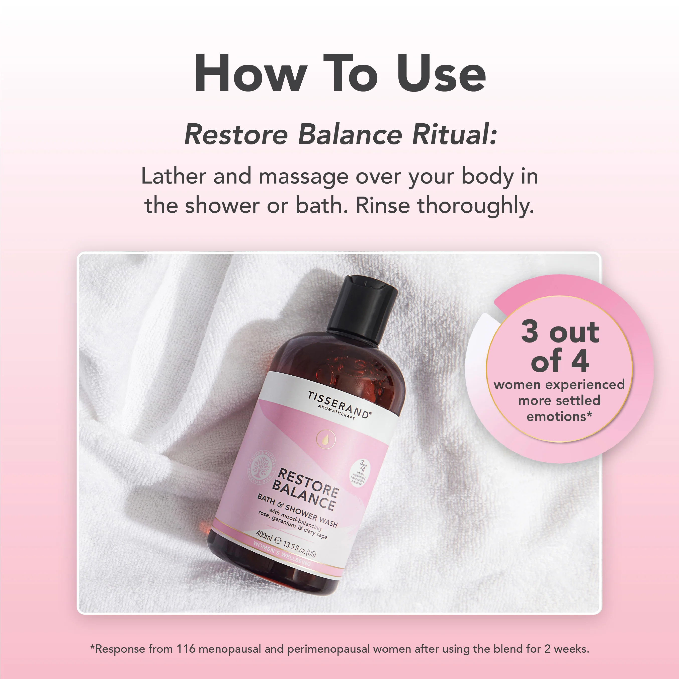 Restore Balance Bath & Shower Wash - Image 5