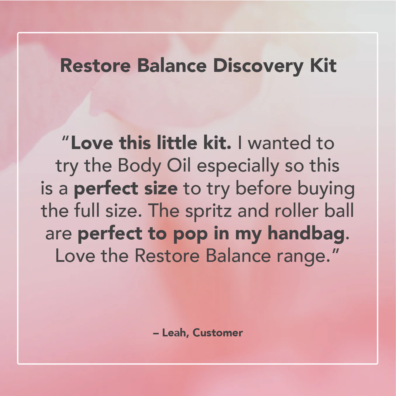 Restore Balance Discovery Kit - Image 4