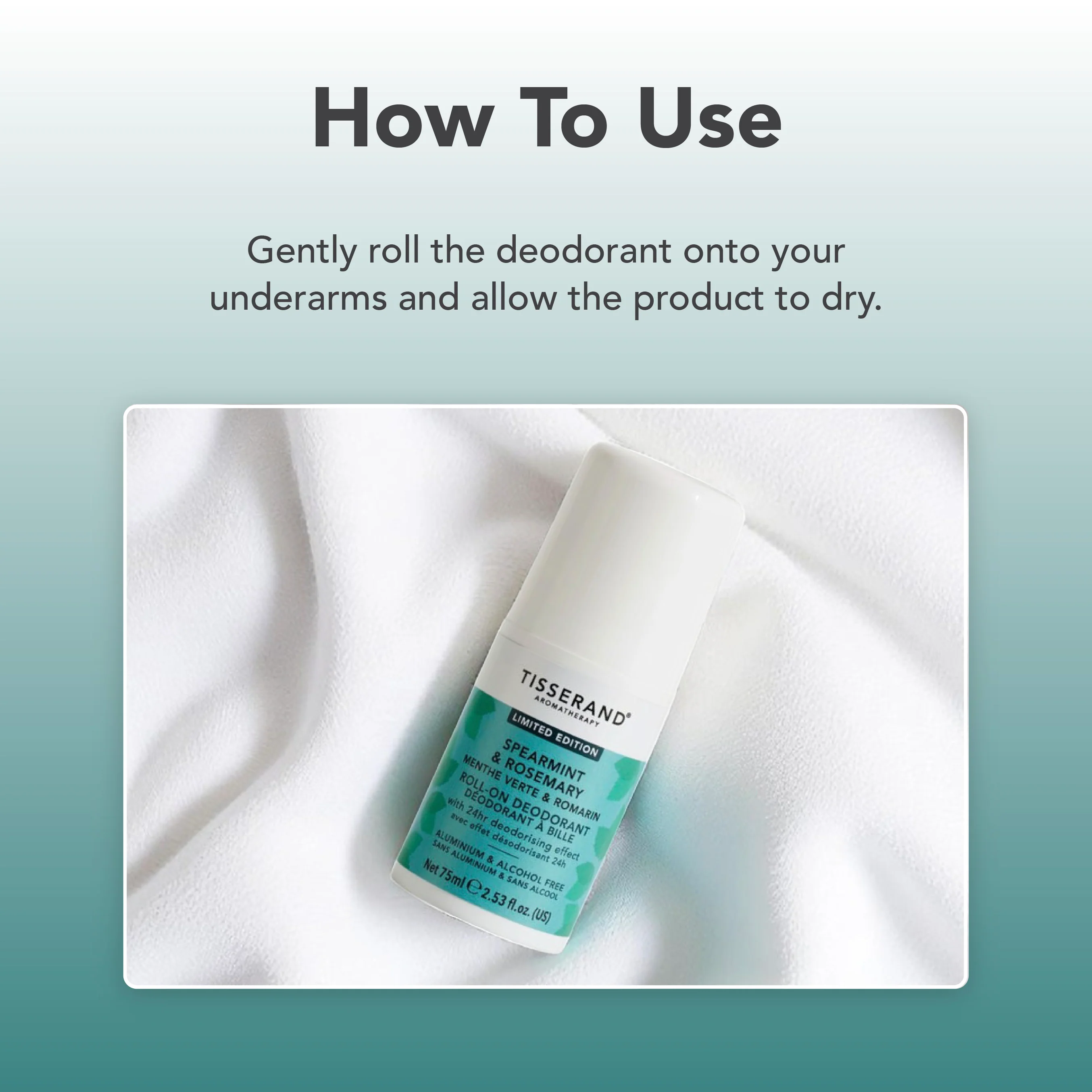 Spearmint & Rosemary Roll-On Deodorant - Image 5