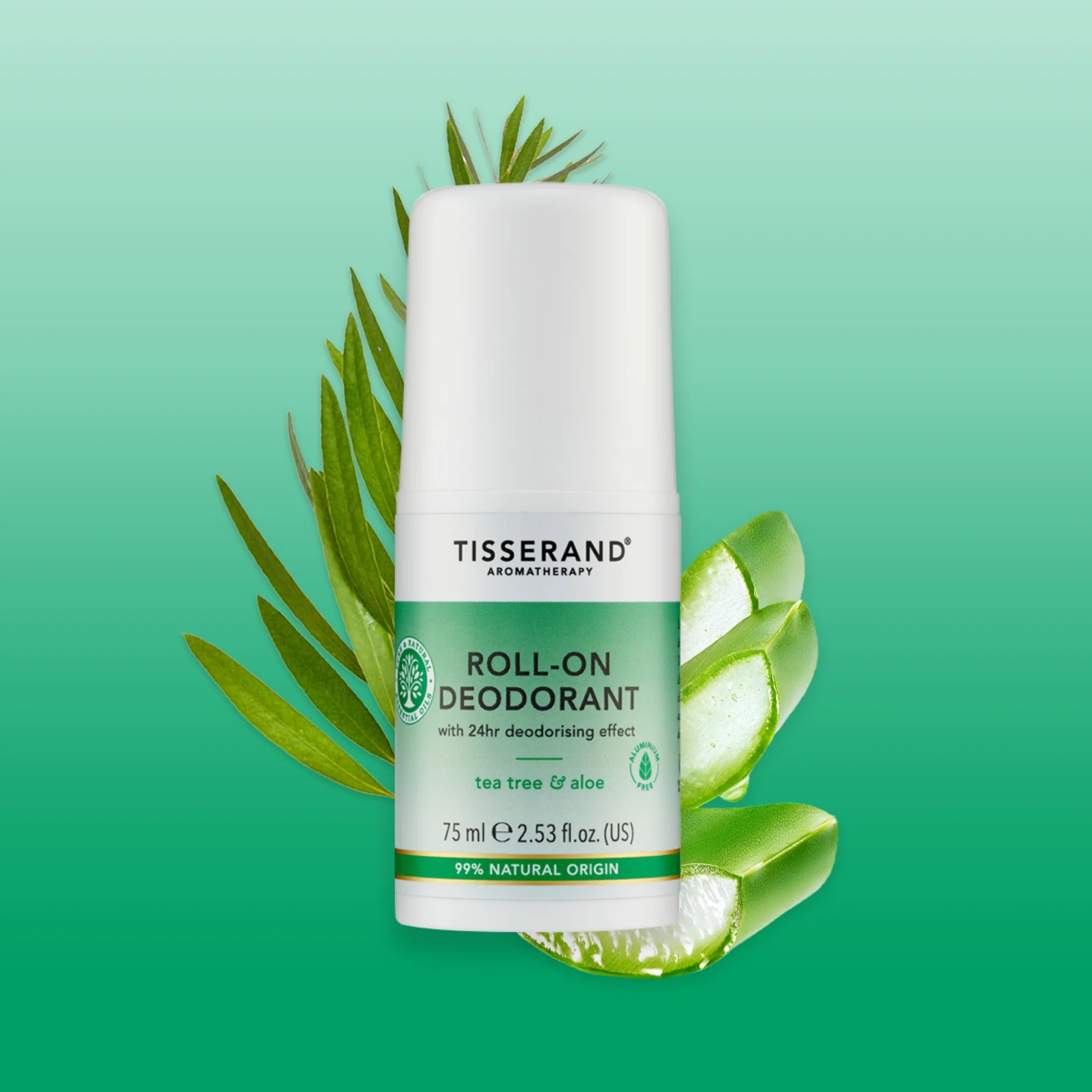 Tea Tree & Aloe Roll-On Deodorant - Image 2