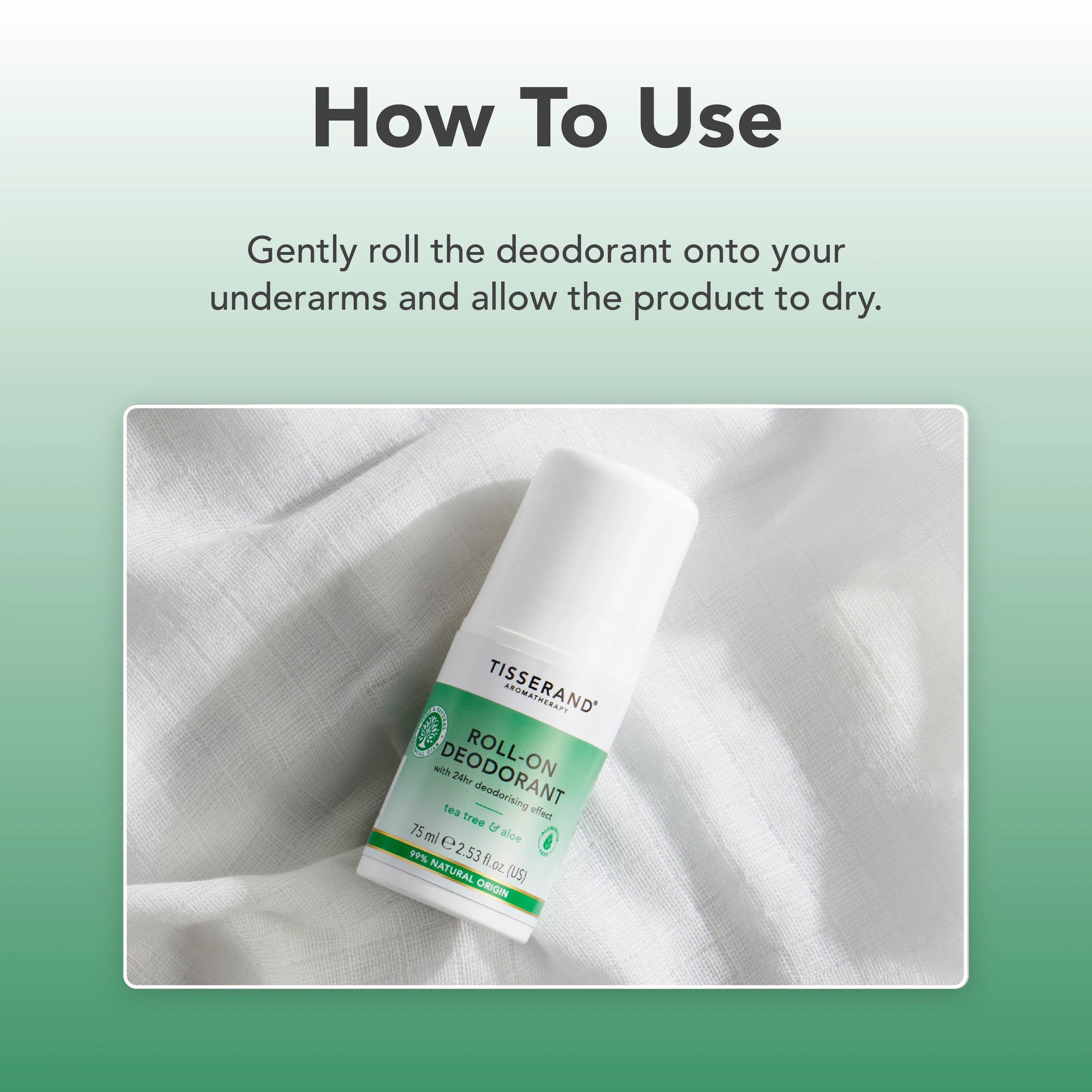 Tea Tree & Aloe Roll-On Deodorant - Image 5
