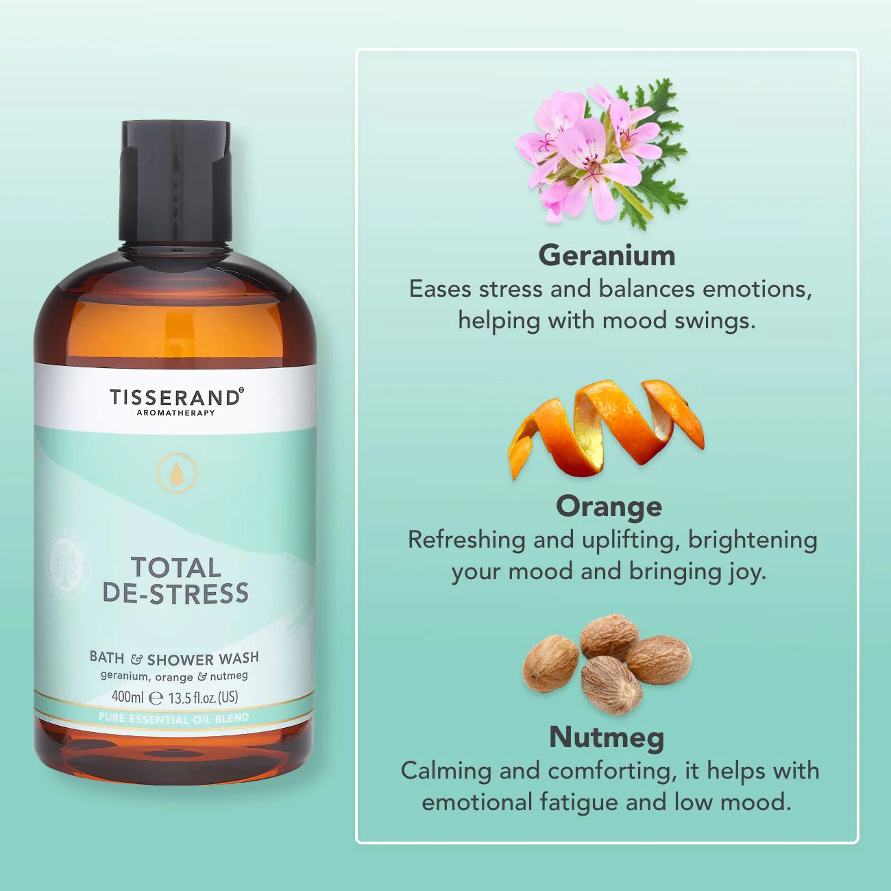 Total De-Stress Bath & Shower Wash - Image 3