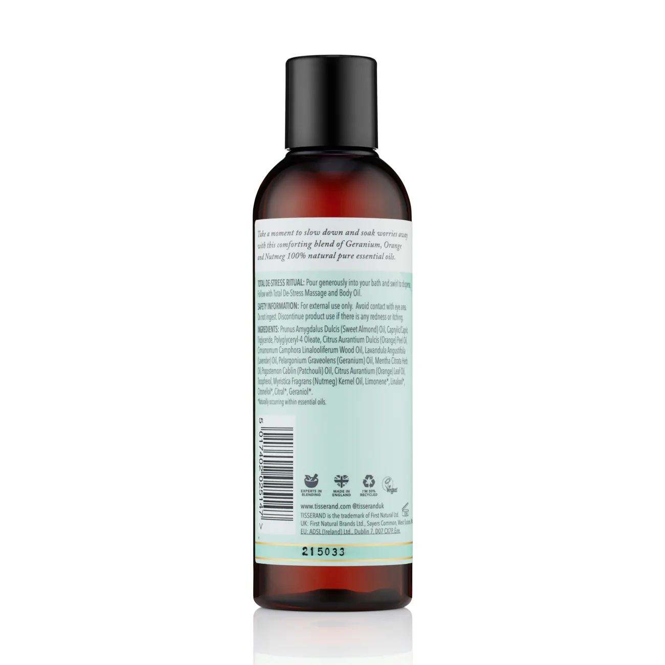 Total De-Stress Bath Oil - Image 11