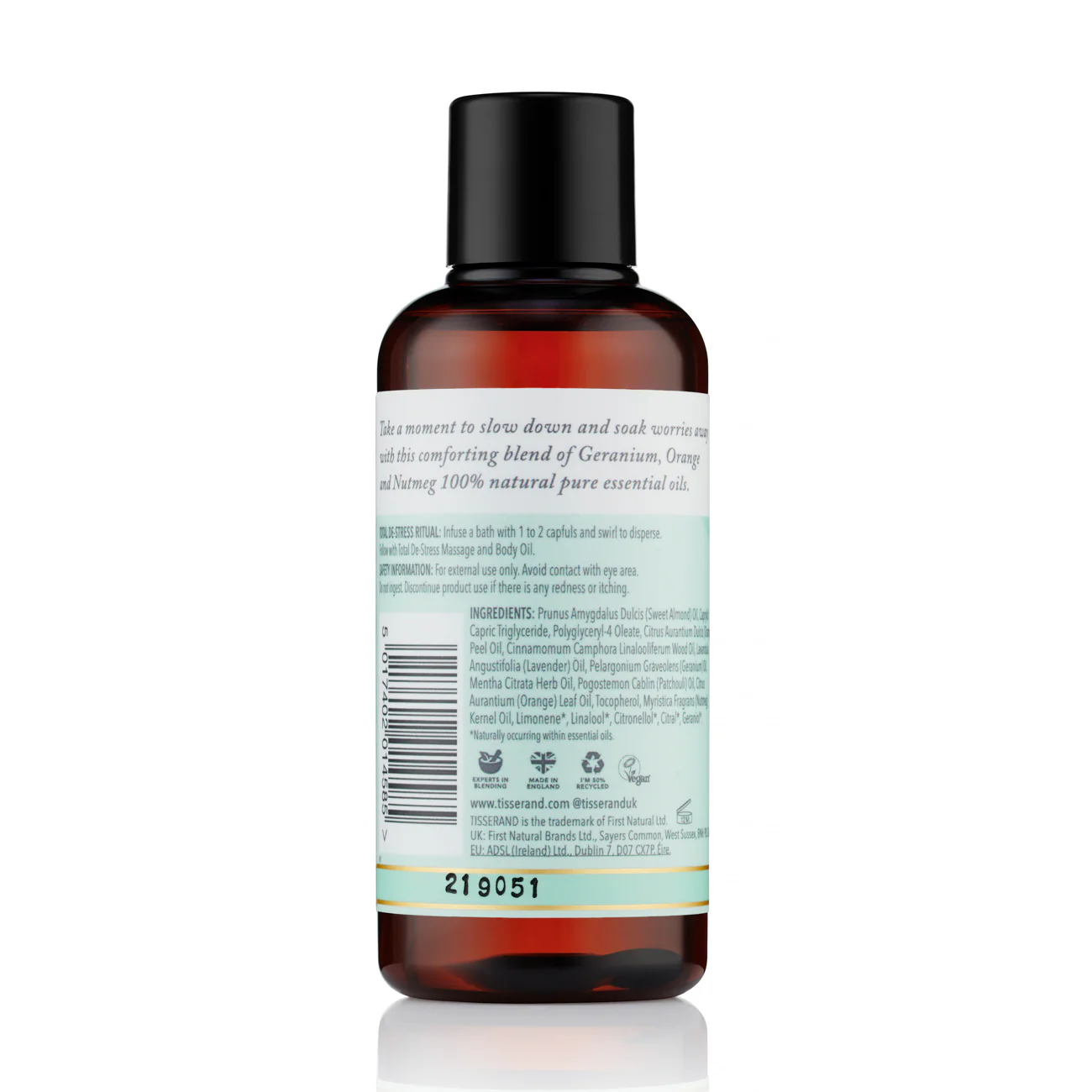 Total De-Stress Bath Oil - Image 12