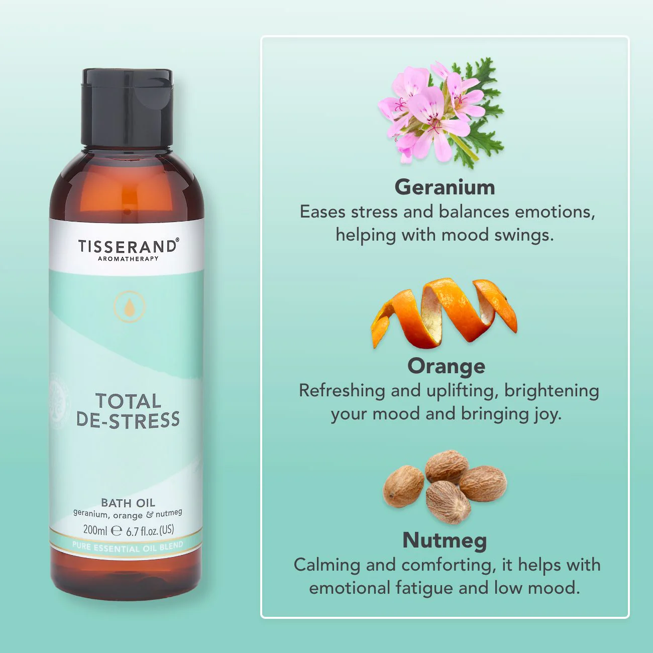 Total De-Stress Bath Oil - Image 3