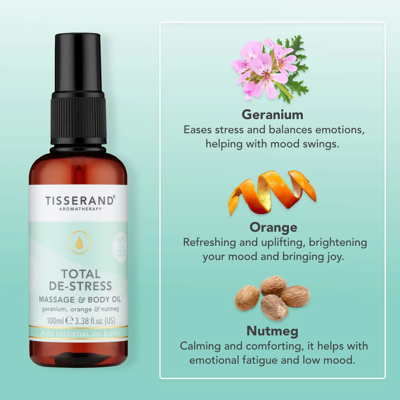 Total De-Stress Massage & Body Oil - Image 3